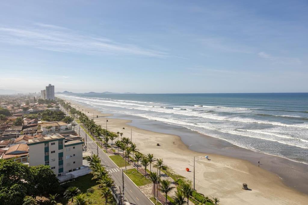 Apartamento Frente Para O Mar 6 Pessoas Com Estacionamento Praia Grande  Eksteriør billede