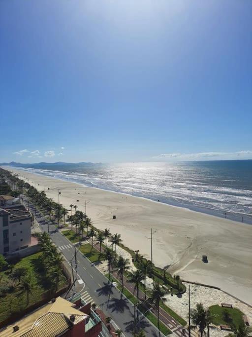 Apartamento Frente Para O Mar 6 Pessoas Com Estacionamento Praia Grande  Eksteriør billede